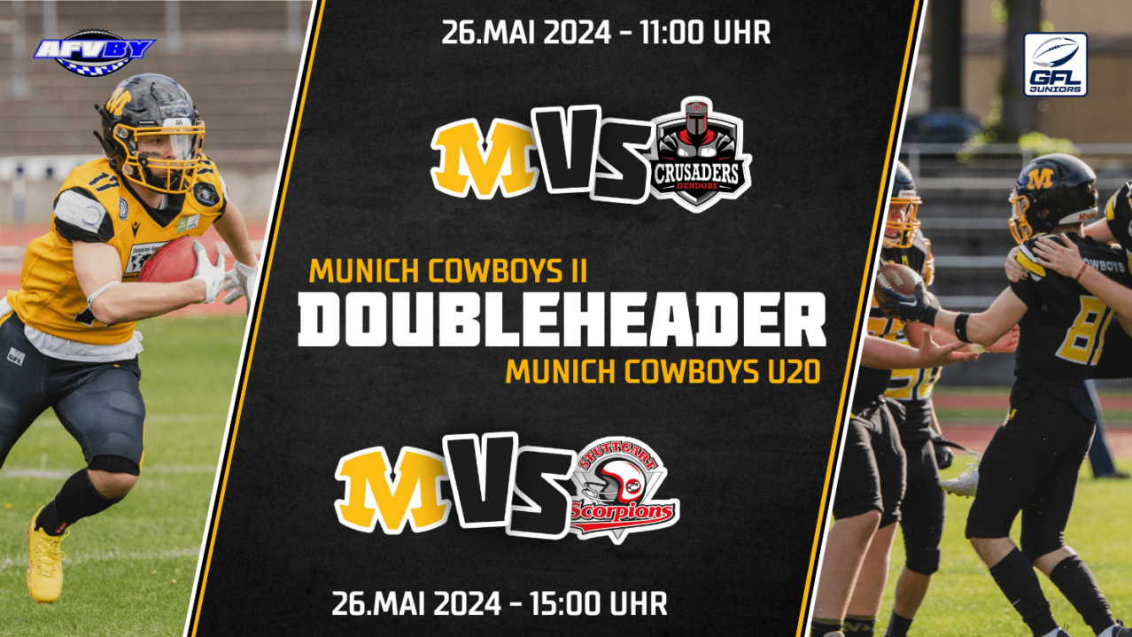 Doubleheader Munich Cowboys