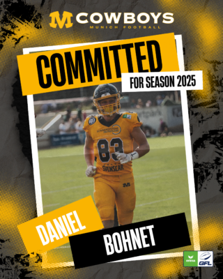 Daniel Bohnet - Munich Cowboys 2025