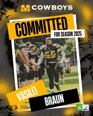 Vasilij Braun - Munich Cowboys 2025