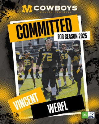 Vincent Werfl - Munich Cowboys 2025